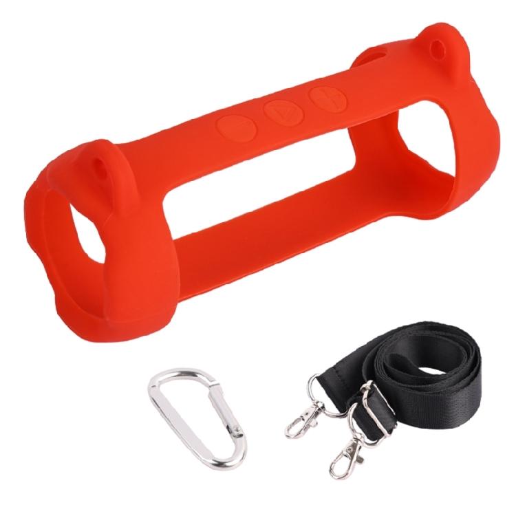 Thickened Silicone Skin Case for Flip 7 Speaker Shell Shoulder Bag Design for Maximums Durability and Portability