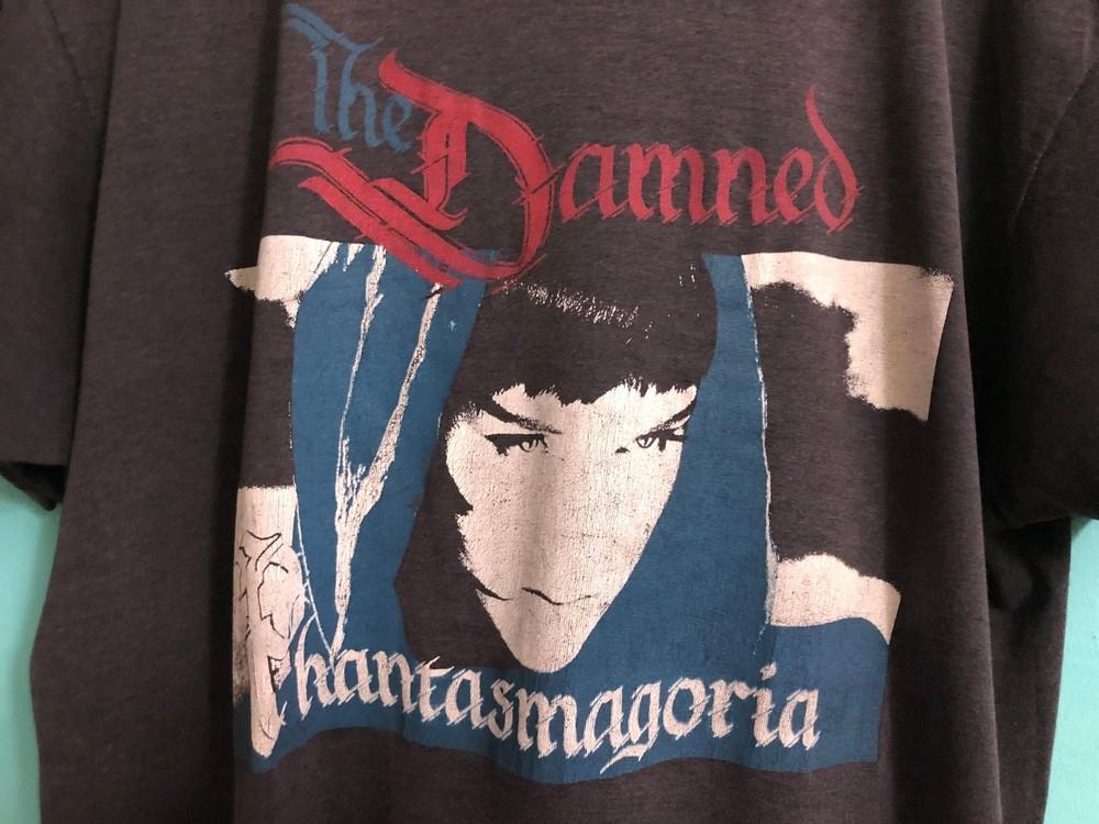 The Damned Band Black Short Sleeve Cotton T-shirt Unisex S-5XL Unisex T-Shirt XXL