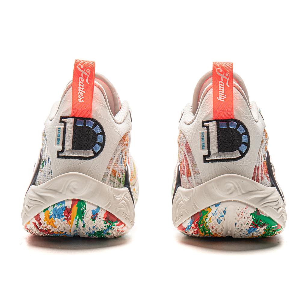 Li-Ning DLO1 Canvas Herresneakers Krem Beige Flerfarget ABPV009-3
