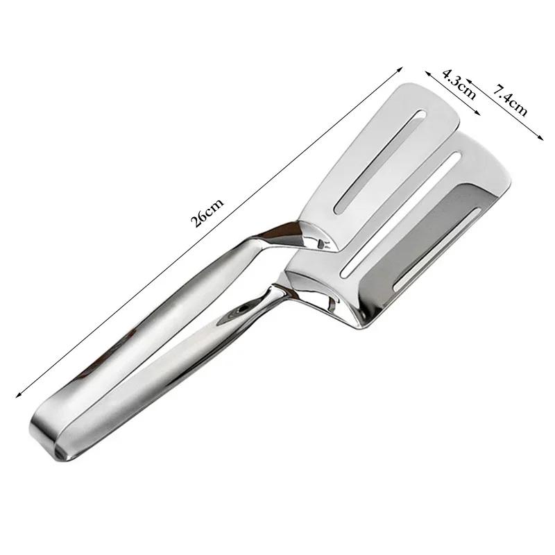 Kitchen Tongs Stainless Steel Cooking Tongs BBQ Grill Food Meat Tongs Salad Steak Tongs Clamp Spatula Barbecue Kitchen Utensils