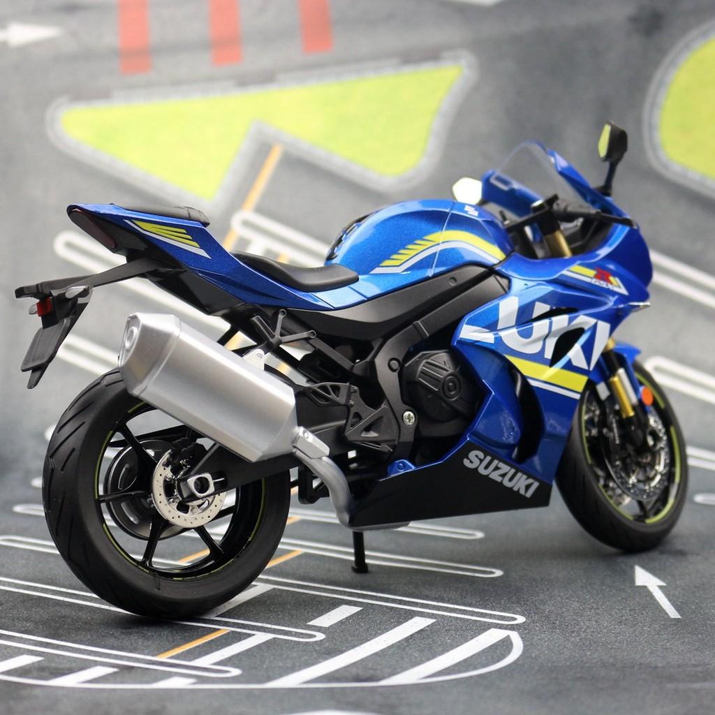 Simulation Suzuki Alloy Gsx Motorcycle Model Car Toy With Function Lighting