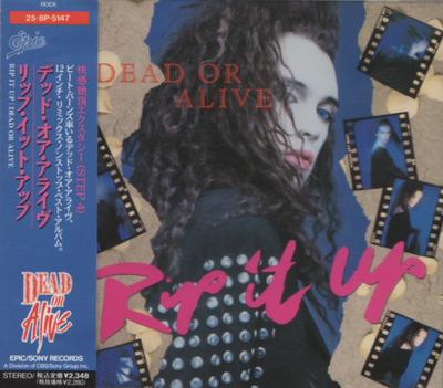 CD DEAD OR ALIVE - Rip It Up 258P5147 Epic 1988 Japan Dance & Electronica Usado