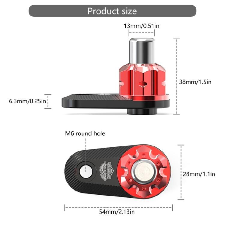 Motorrad Bremshebel Schloss Mehrfarbig Rampen Parkschloss Bremslichtschalter Modifikation Elektrofahrrad Motorrad Zubehör