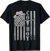 Camiseta de Cowboy Retro del Sur para Hombre Adolescente Niño de País Occidental Rodeo
