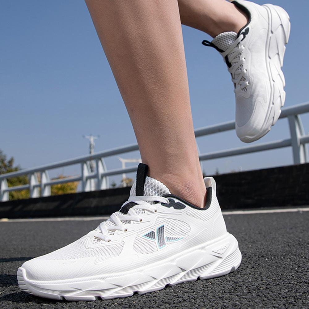 Xtep Fashion Versatile Comfortable Shock Absorbing Wear Resistant Support Low Top Casual Running Shoes Men sneaker White 875119110070-2