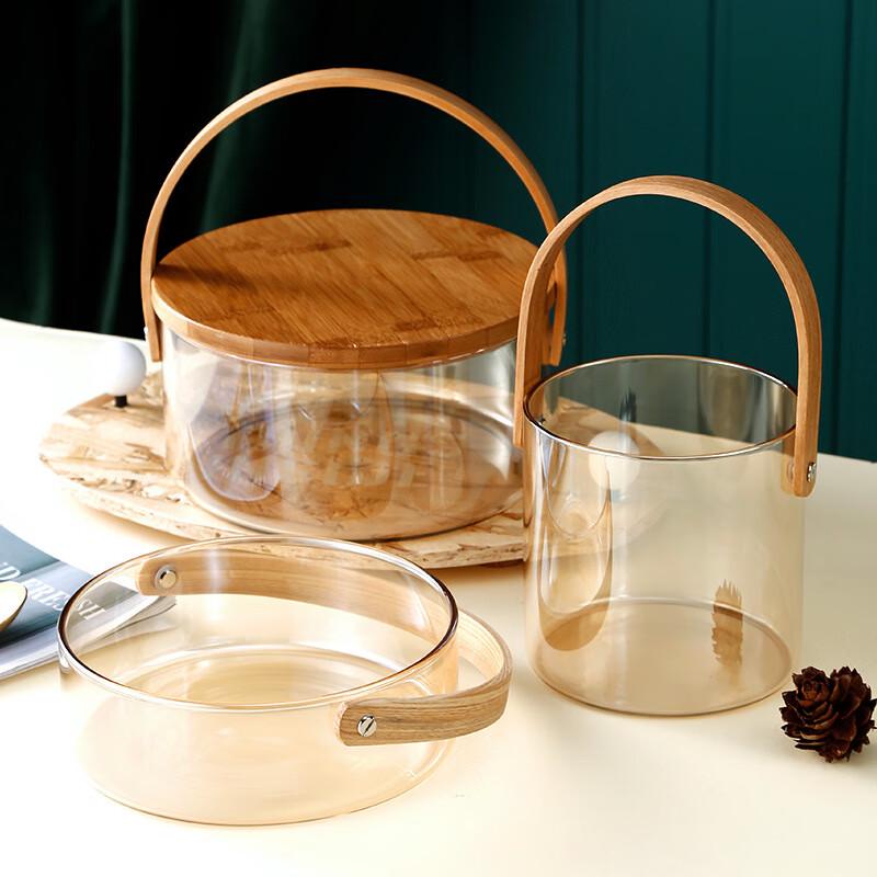 Nordic Mini Glass Fruit Bowl & Ice Bucket