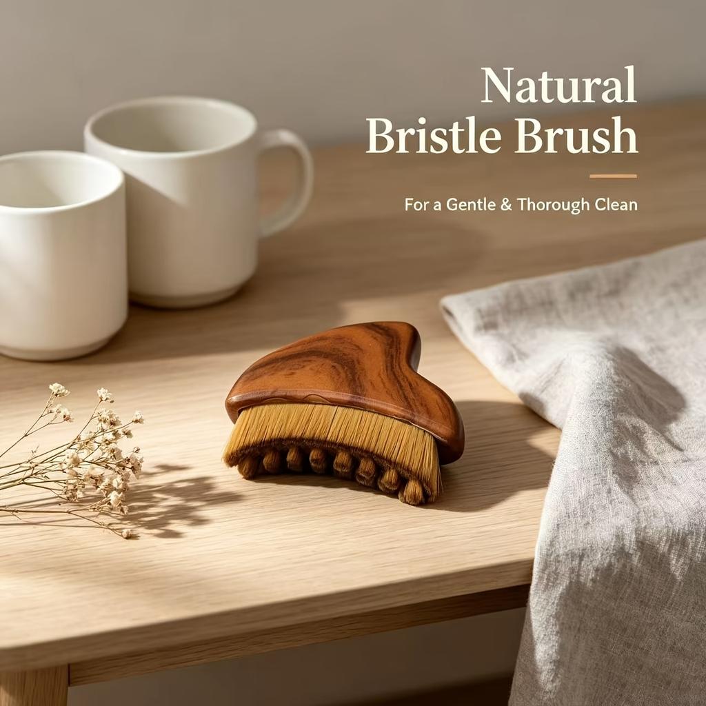 Große Multifunktionale Superweiche Lymphdrainage Gesichtsbürste, Kinnkontur-Massagegerät, Ergonomisches Abgewinkeltes Kopfdesign, Trockenreinigungsbürste