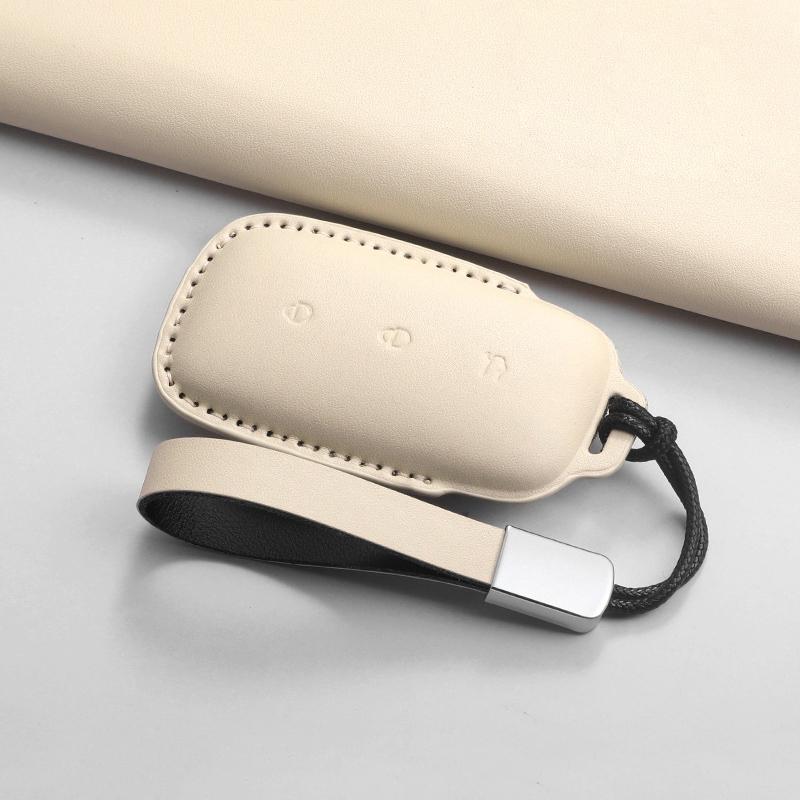 3 Buttons Car Key Case Cover Shell Fob For Geely Galaxy L7 2026 L6 MAX 1.5T Plus AIR PRO PU Car Remote Keychain Accessories