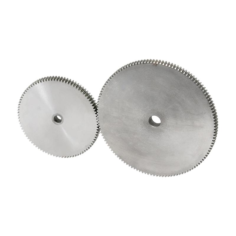 Flat Gear 1M-110/115/116/120/125/130/140/150T SC45# Carbon Steel Soft Teeth Surface Gear Wheel For Transmission Parts