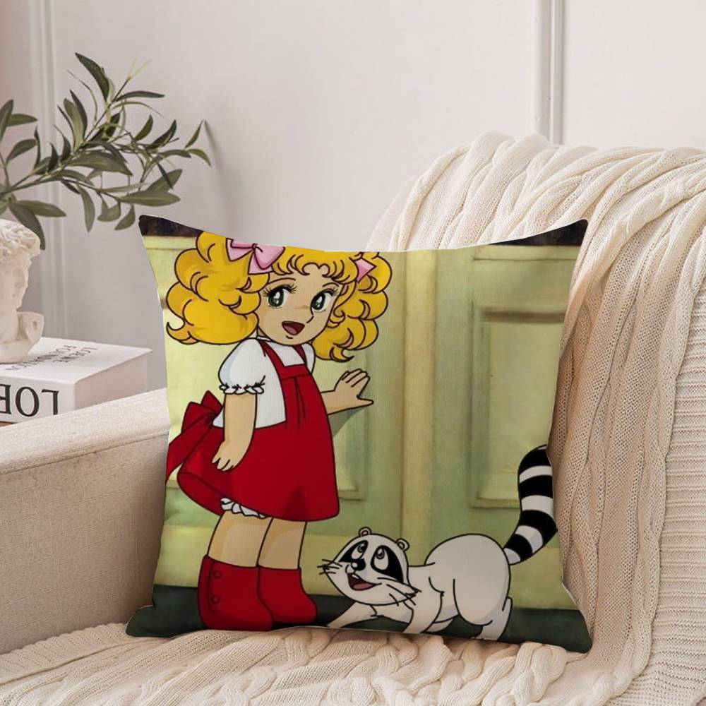 C-Candy Candy Anime Pillow Case Home Decor Throw For Sofa Bed Car Room Decor Gift Idea
