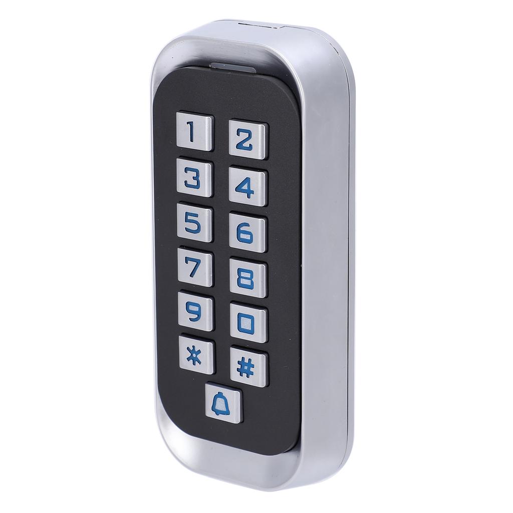 125KHz RFID Zutrittskontrolle Passwort Kartenleser Wiegand26 Metall Hintergrundbeleuchtete Tastatur Sicherheitszugang