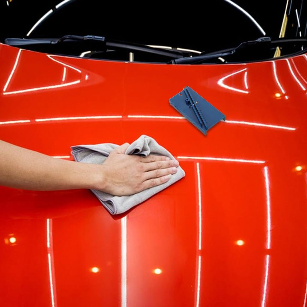 Window Tint Tools 3-Piece Vinyl Wrap Edge Sharpener and Hard Card Squeegee for Car Wrap Repair Smoothing Edges Abrasion Tool 3.74X1.77X0.59In