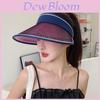 Sun Protection Summer Womens Wide Brim Straw Hat For Beach Outdoor Travel