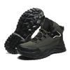 Fashion Men's Winter Snow Boots Waterproof Leather Sports Super Warm Ankle Boots Outdoor Men's Hiking Boots Work Travel Shoes Size 39-48