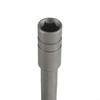 1Pcs Durable 83mm Extension Bar Steel 1/4" Hex Extension Rod with Round Handle Bit Adapter Hardware Tool Parts