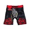 PSD Boxer Briefs Estampados Cómodos de Secado Rápido para Hombre de Línea Larga de Tiro Medio