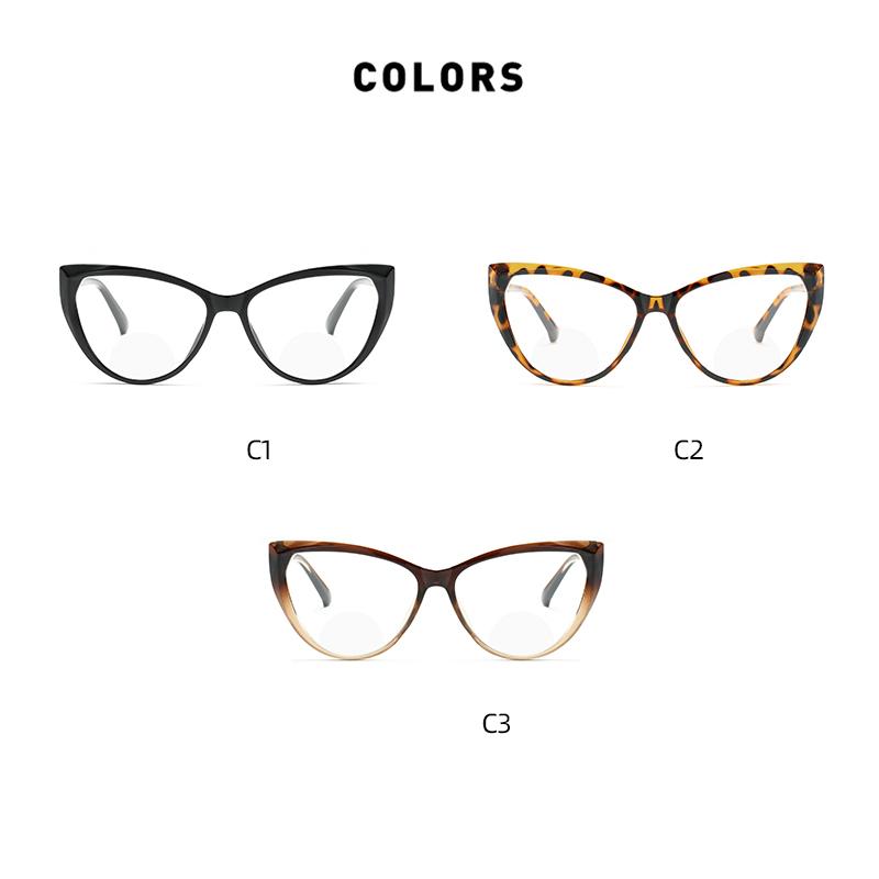 0 -0.5 -0.75 To -6.0 Minus Degree Blue Light Blocking Cat Eye Prescription Spectacles Women Men Student Short-Sight Eyewear