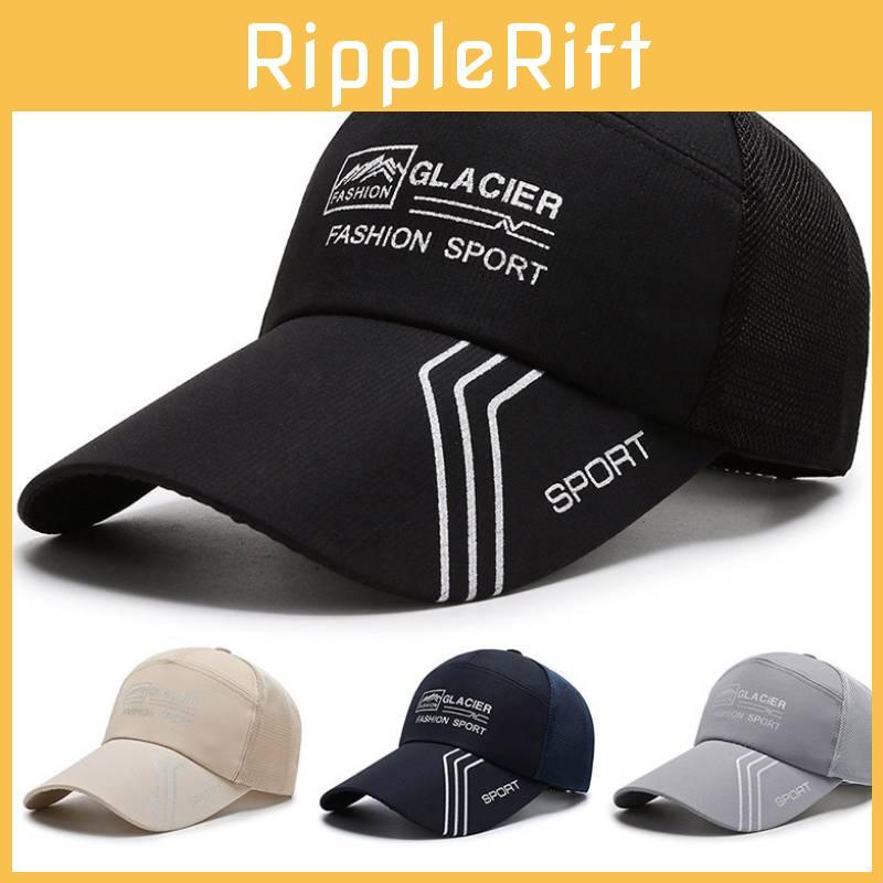 Printing Glacier Letter Baseball Cap Uv Protection Outdoor Breathable Hat Gift