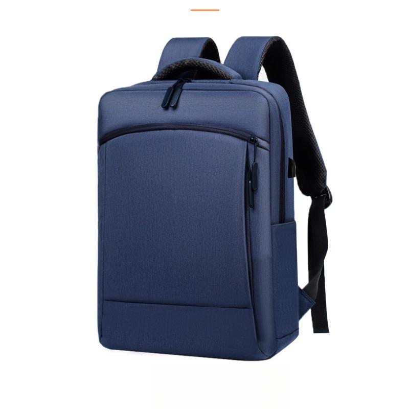 

Повседневный рюкзак для компьютера через плечо, мужской USB рюкзак для ноутбука, рюкзак для деловых встреч для продавца синий
