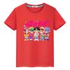 t shirt for kids boy 10year Saja Boys Print Cute Tops y2k kpop demon hunters Kawaii Tees 100%Cotton anime Short girls clothes