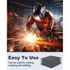 2 Pcs 8" x 8"x1/4" Steel Plate, A36 Square Hot Rolled Steel Base Plate, 1/4 Inch Thick Weldable Metal Plate for Structural Support and Industrial Use