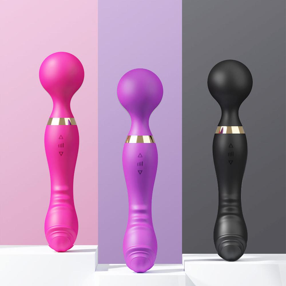 28 Mode Powerful Dildo Vibrator Clitoris Vagina  AV Magic Wand Massager  Anal G Spot Mastrubator Adult Sex Toy for Women