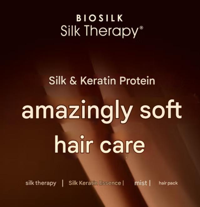 Silk Therapy Silk Keratin Line — No-Wash Treatment 60ml / Ampoule Essence 25ml / Ampoule Hair Pack 150ml (10 Options)
