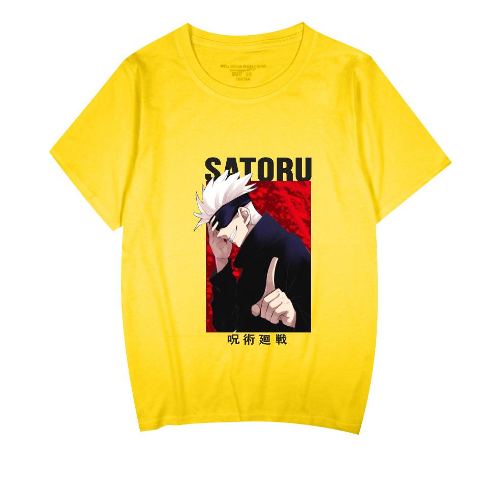 Jujutsu Kaisen Anime Tshirt Summer Short Sleeve Tee Shirt Cartoon T Shirts