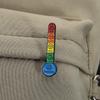 Colorful Mood Emoji Thermometer Brooch - Creative Gift Pin in Book Packaging