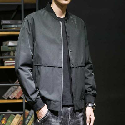 Neue Jacken für Herren Frühlings- und Herbstjacken für Herren Trendy Herren Stehkragen Koreanischer Stil Vielseitige Frühlingsoberteile Arbeitsjacken