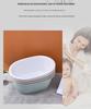 Large Oval Thickened Plastic Washbasin - Baby & Children's Bath or Laundry