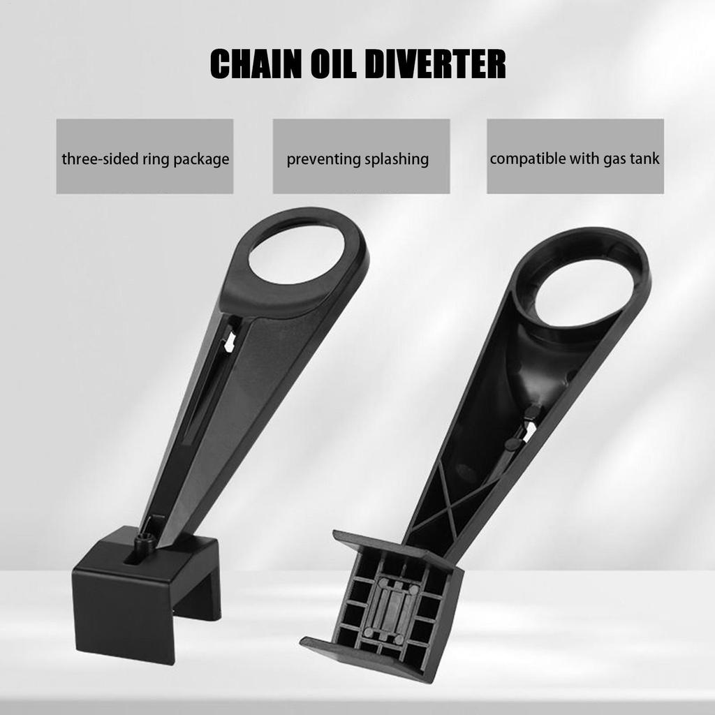 Motorcycle Chain Cleaning Kit 4 Piece Set Lube Applicator for Oil Chainsaw Accessories Oiling Diverter Cleaning Tool Ergonomic