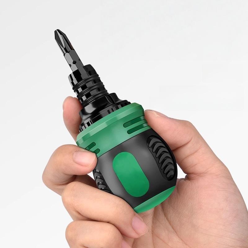 2/3/4/7Pcs Multifunctional Adjustable Inner Cross Shaped Triangular Plum Blossom Shaped Screwdriver Ratchet Screwdriver Set