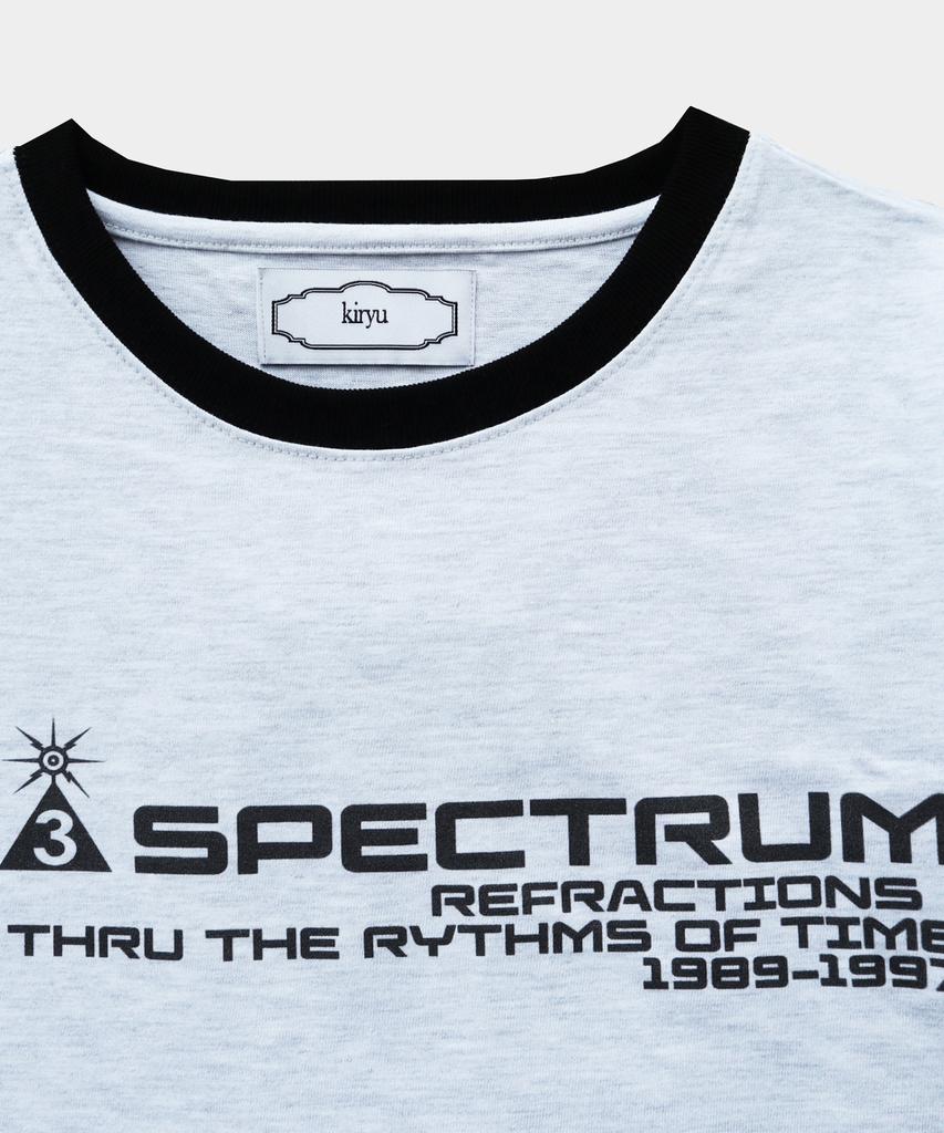 Kilyu Spectrum Ringer T-Shirt_White Melange