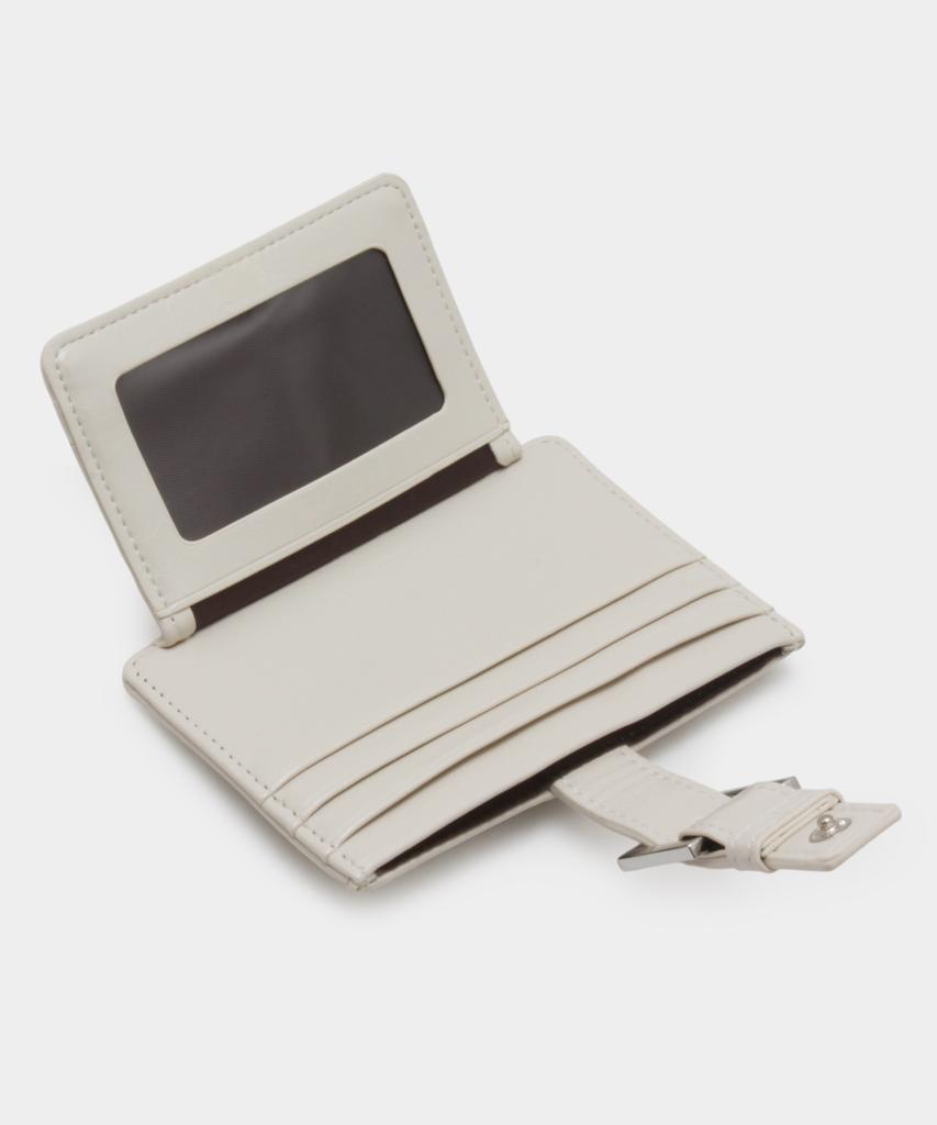 Matincox Buckle Card Wallet - Cream