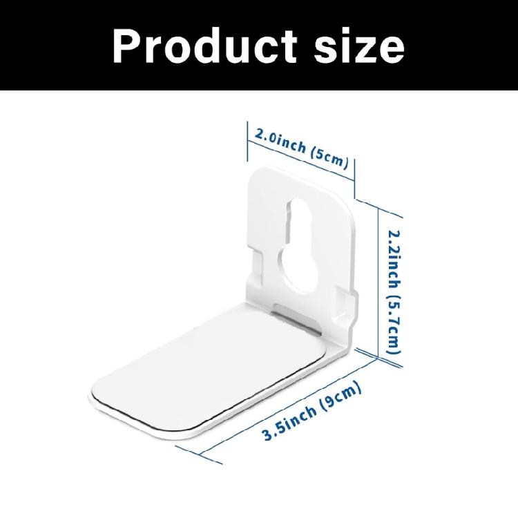 Soundbar Mounting System With Adhesive Patches Vibration Reduction for Enhanceds Sound Claritys