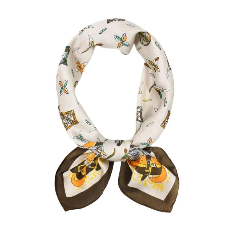 

Trendy Handkerchief Scarf, Silk Feeling, Soft and Comfortable, Suitable for Hiking, Camping Multipurpose Neck Scarves