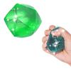Transparent Rhinestone Squeeze Toy Anxiety Relief Polyhedron Sensory Toy Anti-anxiety Soft Stress Ball Students Office Workers Gift