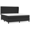 3129039 vidaXL Divan Bed with Mattress Black 160x200 Cm