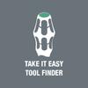WERA Kraftform Plus Handle Screwdriver Set with 347106 11-Piece Rack,