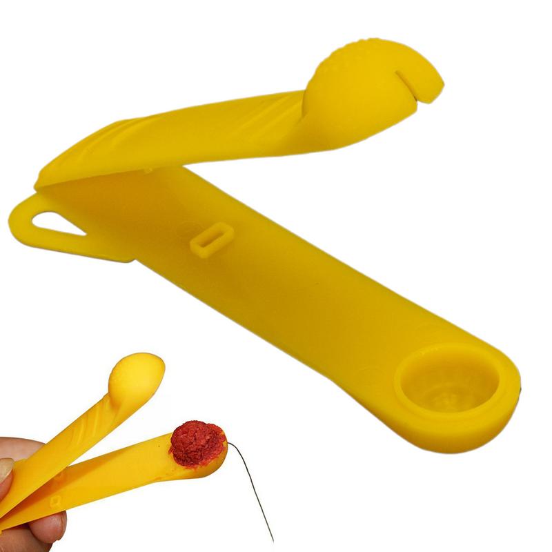 1pc Dough Bait Mold Yellow Carp Fishing Bait Ball Shaper Fish Boilie Bait Ball Maker Tackle Feeder Tools Fishing Accessories