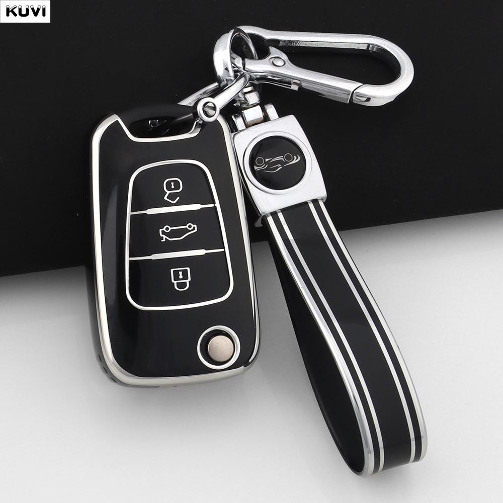 Fit For Hyundai I20 I30 Ix20 Ix25 Ix35 Elantra Accent Tpu Auto Key Fob Cover Case Fit For Kia Sportage Rio 3 Soul Optima Ceed Pro K5 K2 Pride