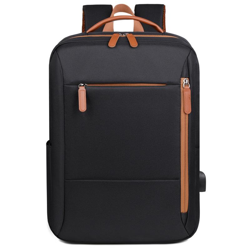 

TS JYL laptop bag,Travel Backpack Large USB Handheld Laptop Business Backpack Multi Layer Student School Bag One size fits all чёрный
