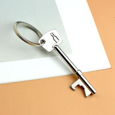 Stylish Men's Keychain with Creative Bottle Opener