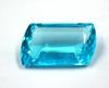 Washington's Birthday 122 Carat Blue Topaz Fancy Shape Lab Created London Gemstone SN630
