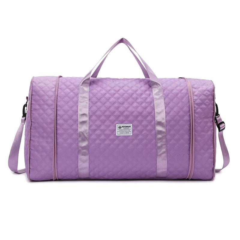 Folding and Extended Outdoor Portable Travel Bag Dry and Wet Separation Fitness Bag Large Capacity Moving Storage Bag Can Be Used To Pull Rod
