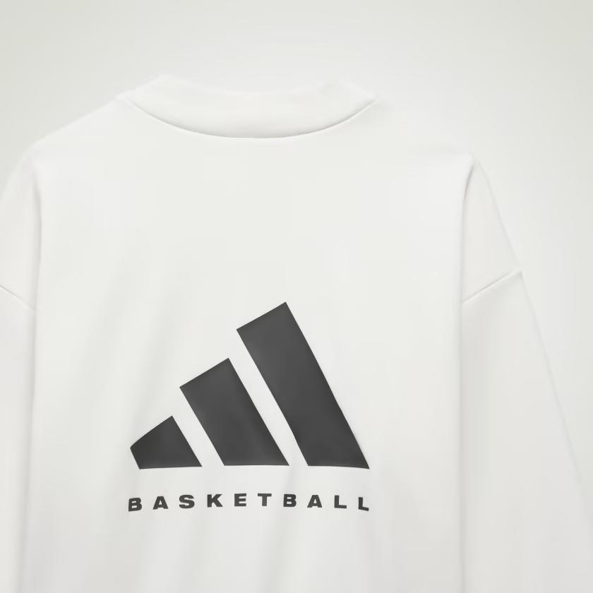Adidas Loose Fit Regular Sweatshirt Unisex White IA3436-