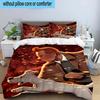 3PCS Adventure In The City 3pcs Bedding,Including 3PCS Duvet Cover And 2pcs Pillowcases Perfect for Christmas,Ideal for Bedroom, Dormitory