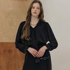 Maxza Ribbon Tie Shirring Chiffon Blouse Zd03qb600on