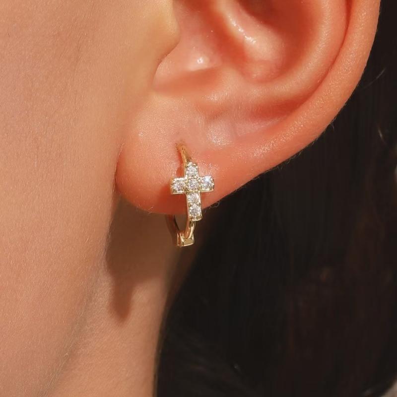 

Серьги № 8 Геометрические медные серьги-каффы Клипсы Минималистичные серьги-пусеты Серьги-кольца для женщин Простые современные ювелирные аксессуары 1 Pair